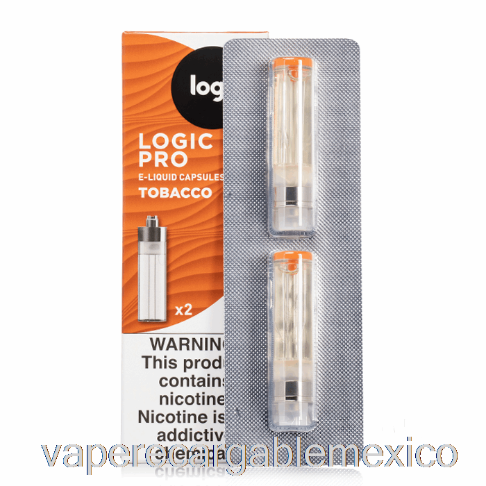 Vape Recargable Logic Pro Recarga Capsulas Tabaco